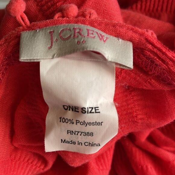 J. Crew Coral Colored Women's Infinity Scarf (One Size) - Picture 6 of 9